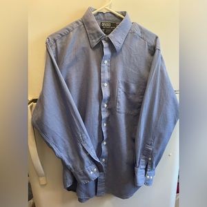Polo Ralph Lauren Shirt Andrew Oxford 100% Cotton 16  32/32